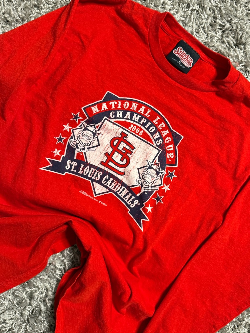 2006 St. Louis Cardinals National LeagueChampions Long Sleeve Shirt
